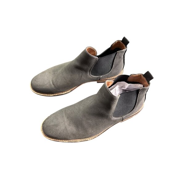 Madden Men's M-Gralin Gray Faux Leather Chelsea Boot 10 - Picture 2 of 10